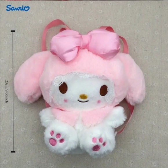My Melody Plush Backpack - Picture 2 of 4